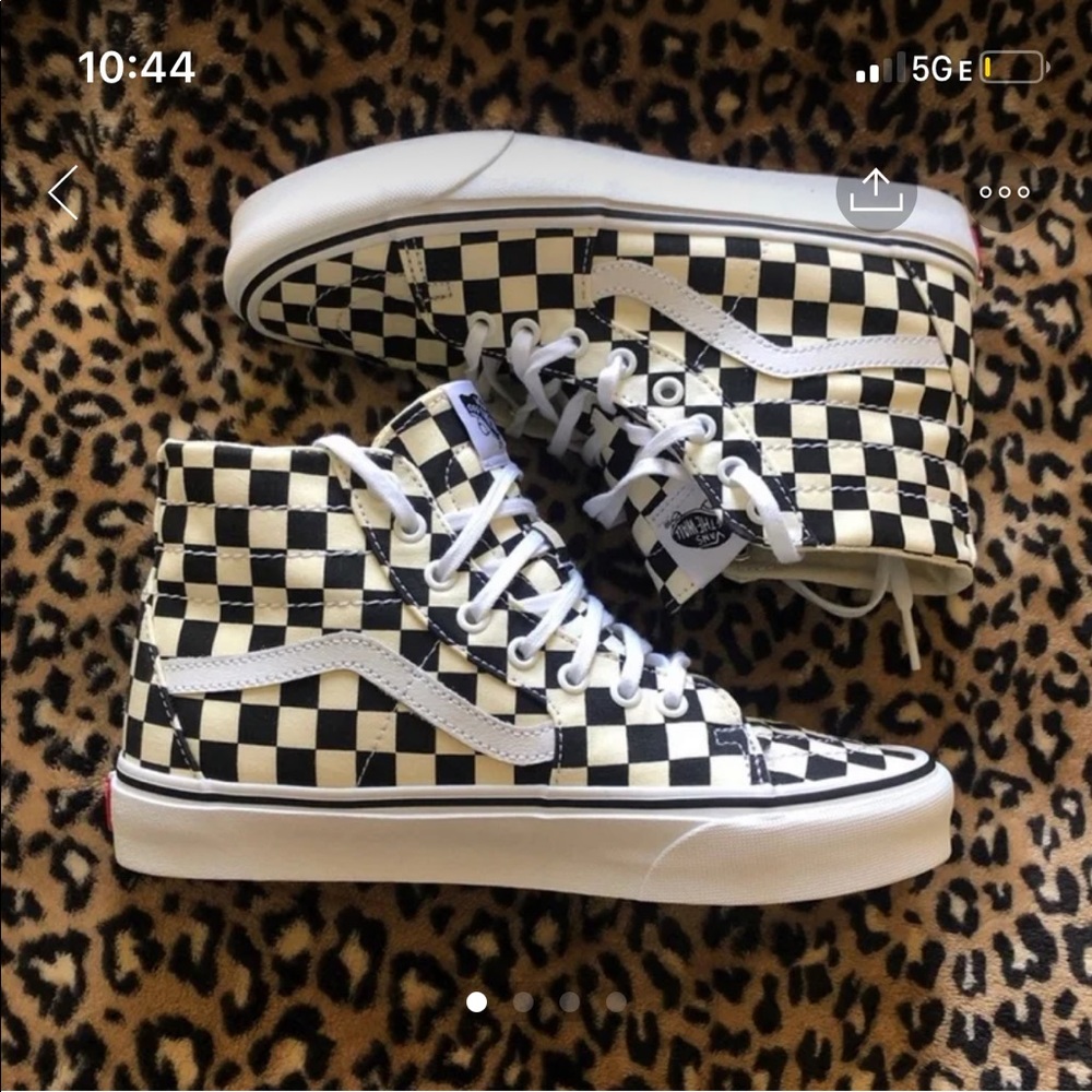 Checkered vans